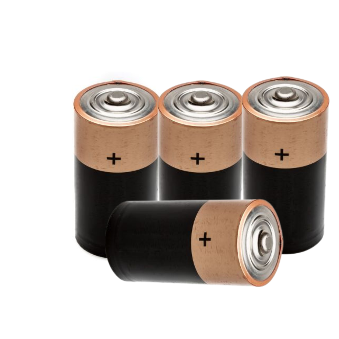 D Batteries (4 pack)