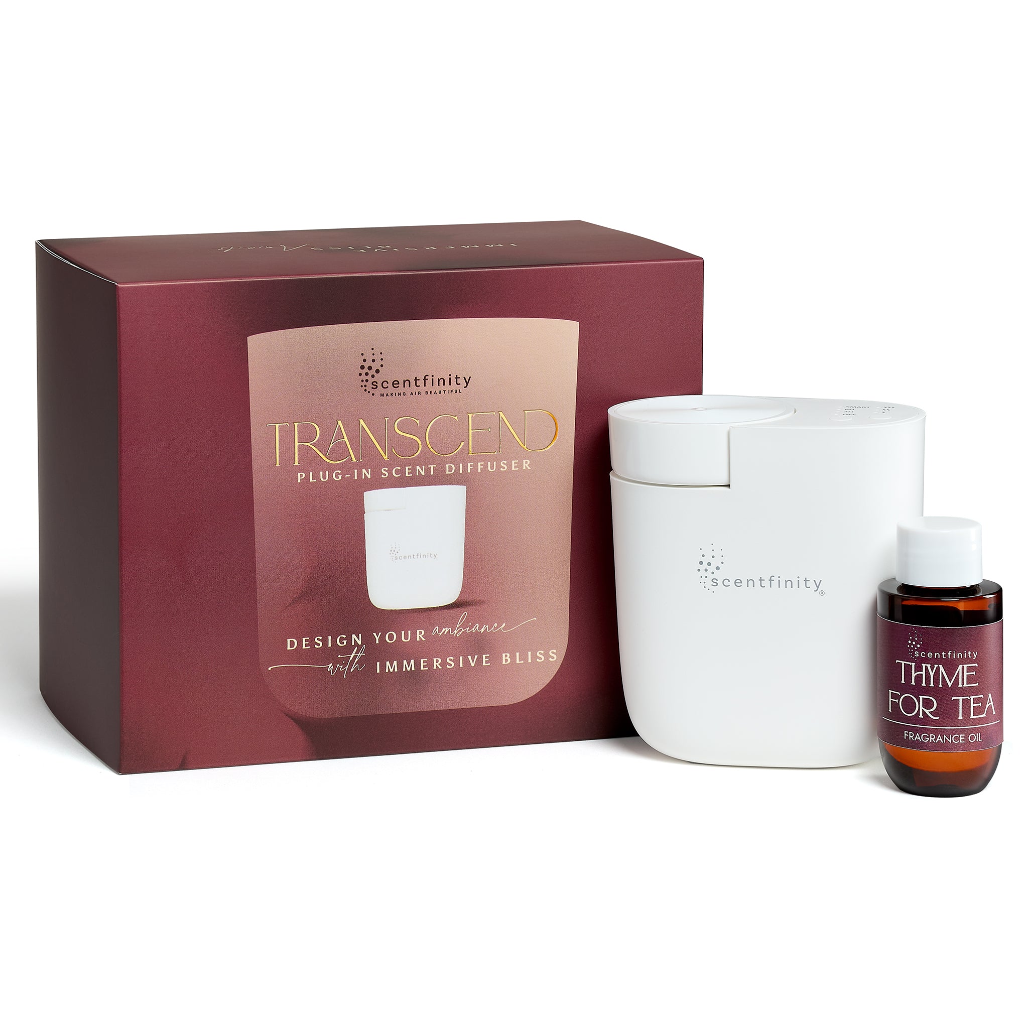Scentfinity Transcend Plug-in Scent Diffuser Combo Gift Box
